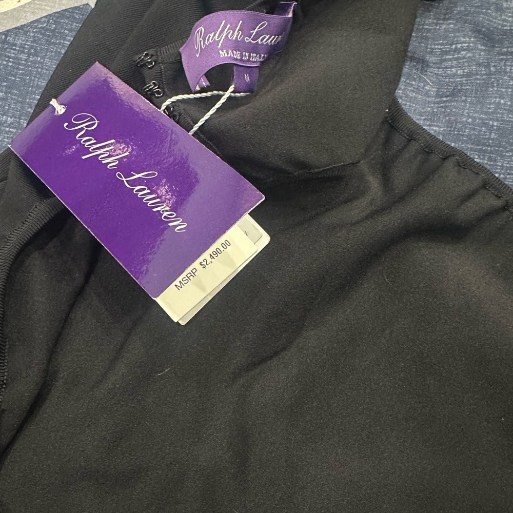 Cap Sleeve Jumper - Ralph Lauren Purple Label - Picture 9 of 12